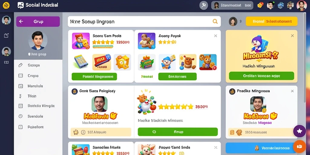gmstar - Lingkungan level yang luas dan penuh detail.
