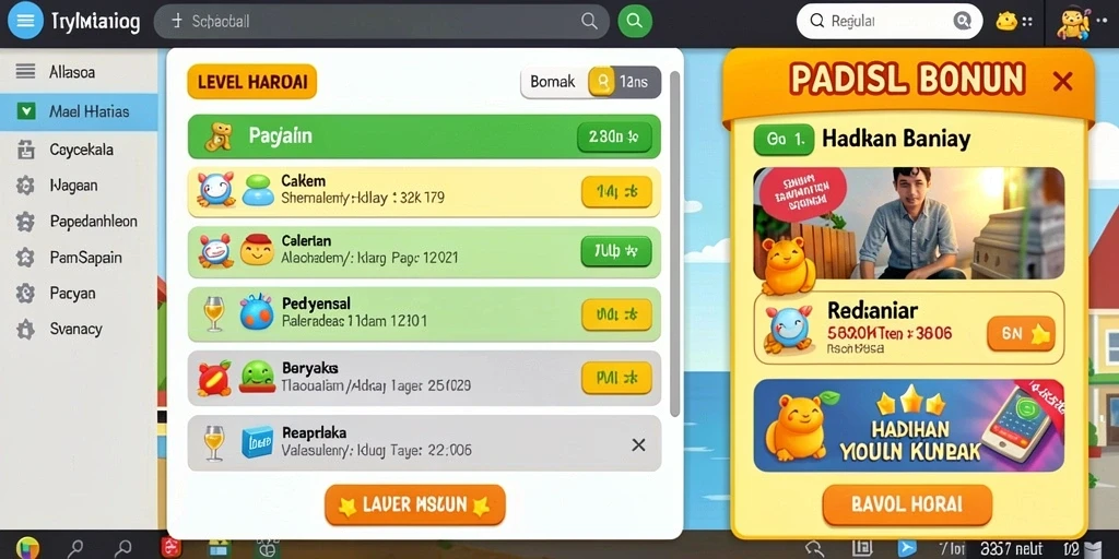 mamen123 - Tangkapan layar memperlihatkan kemenangan di level menantang.